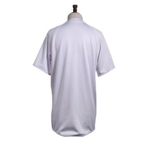 100% Polyester Knitted O Neck Dry Fit Customized Tee Shirts Short Sleeve