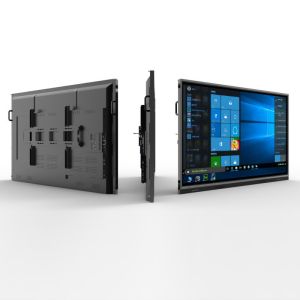 HD Wifi LCD Interactive Wall Mounted Digital Signage , TFT Touch Screen Kiosk