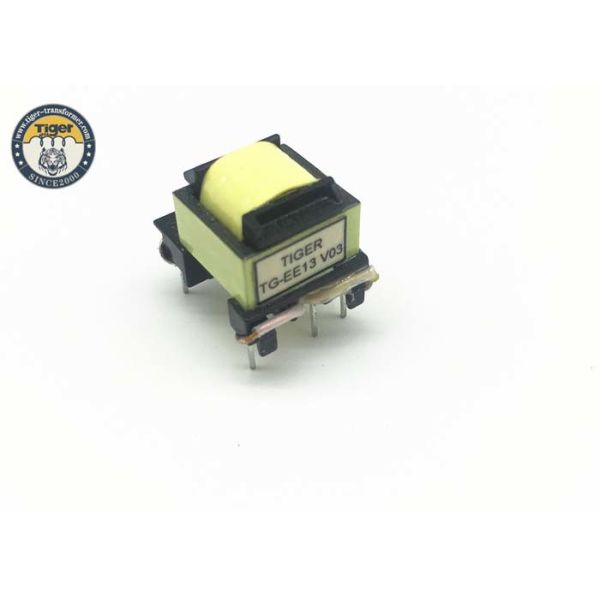 Quality EE13 PC40 Pin 4+4 Ferrite Core Power Transformer Customized Horizontal Type wholesale