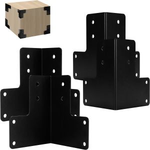 China 4mm Heavy Duty Corner Brackets for Shop Table Kit Corner Brackets Steel Workbench on sale