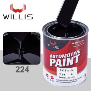 2K Purple Paint With Acrylic Resin And Spray Application For Automotive Repair
