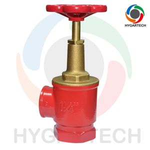 Brass Hydraulic Angle Fire Valve For Fire Hose Reel Hydrant And Cabinet With 1¼