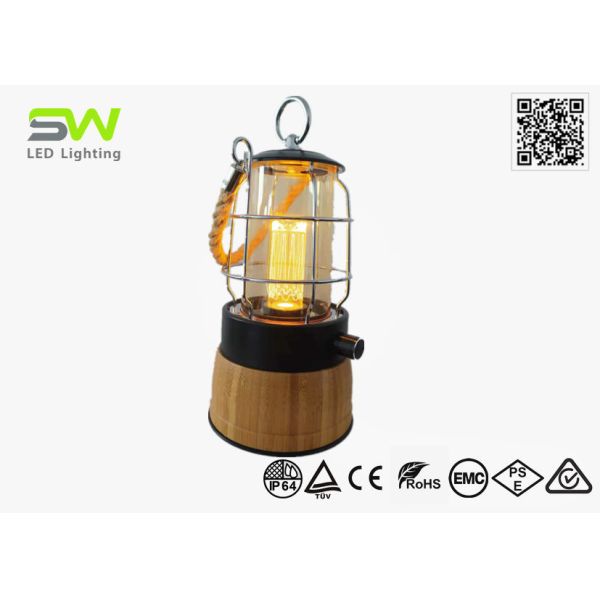 Quality Retro Style 5W 200 Lumens Dimmable Hanging LED Lanterns Type - C Rechargeable wholesale