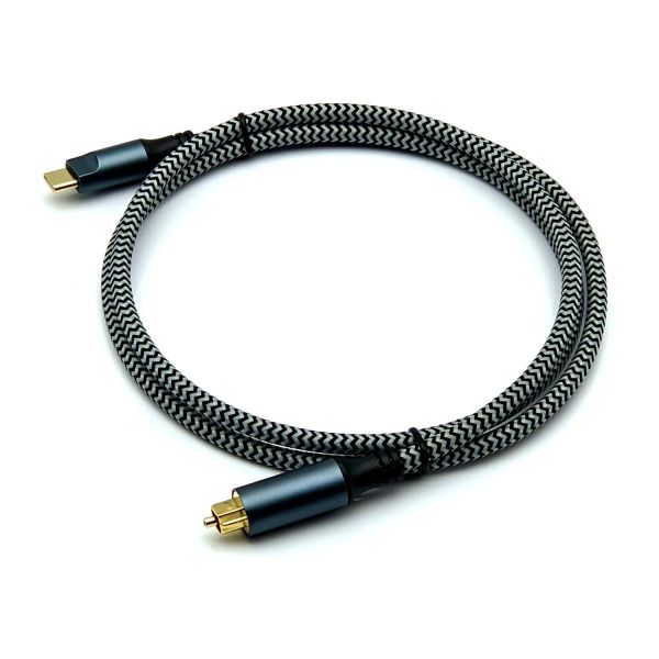 Hot Selling Toslink Audio Optical Cable With Type-C Male And Gold Plated