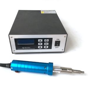 China 500W Portable Ultrasonic Welder , Ultrasonic Plastic Welding Machine 28khz 35khz 40khz on sale