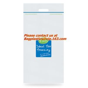 resealable double track zipper plastic bag, Double Track zipper locking bags/