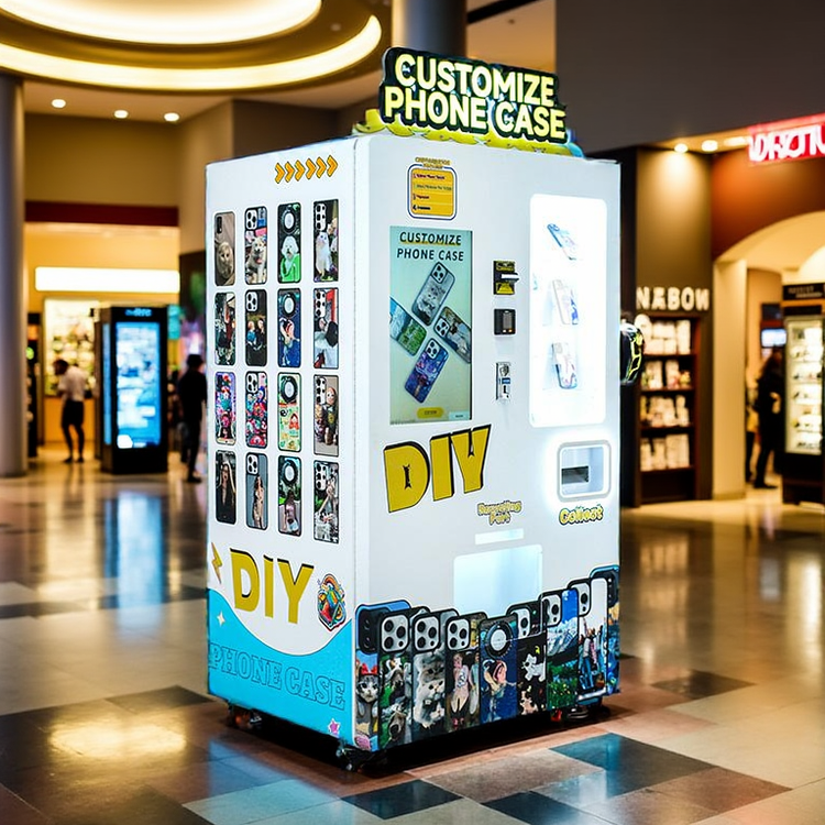 Compact Android Phone Case Printing Vending Machine with Multiple Payment