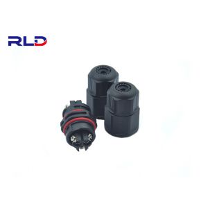 LED Light Power Cable Waterproof Led Connectors 2 3 4 Pin Screw Type Dustproof