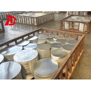 Deep Drawing Aluminum Circle Disc Hot Rolling Process For Cookware