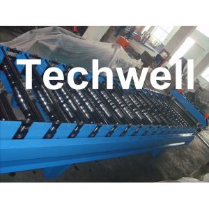 Cheap Long Span Corrugated Roofing Sheet Roll Forming Machine Exported To Nigeria for sale
