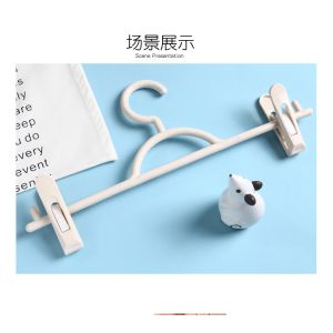 Domestic Rack Pants plastic trouser hangers with clips Without Trace