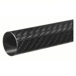 China Standard Carbon Fiber Round Tube Opaque Black 7/8 In Inside Dia, 1 In Outside Dia 0°F To 180°F on sale