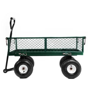 15-20 Days Delivery Time Garden Wagon Cart With Dumping Feature And Customized