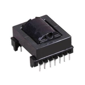 Horizontal Type High Frequency Transformer EER39 With 2 Section Cover Litz Wire