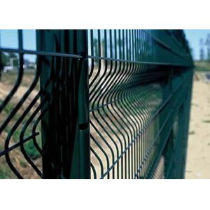 3D Bending Welded Wire Mesh Panels PVC Security Fence Easy Installation