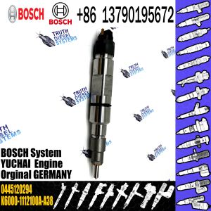 diesel pump injector 0 445 120 294 fuel injector 0445120294 for For YUCHAI K6000
