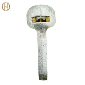 Hot Dip Galvanized Steel Socket Clevis Eye Convenient For Insulator