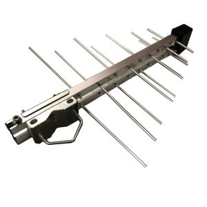 Outdoor UHF VHF Digital TV Yagi Antenna with Amplifier and R.H.C.P Polarization