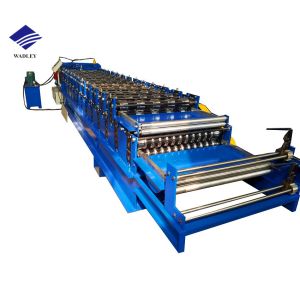 Double Layer Corrugated Profile Steel Roofing Sheet Roll Forming Machine Roof