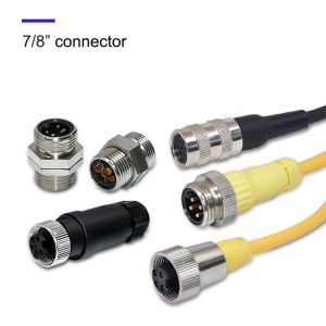 M5 M16 M8 M12 Waterproof Wire Connector 4 Pin Cable Circular Electrical For