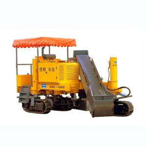 Side Ditches And Slope Protection Slipform Paver Machine For Railway Subgrade