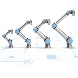 new collaborative robot UR 16e application industrial material handling robot