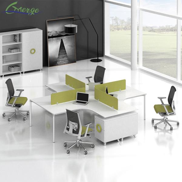 Customizable Open Space Office Workstation with Lockable Drawers and 2 Drawer