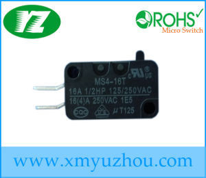 Cheap 1.5 N-3 N Operating Force 16A/10A 187 Quick-Connect Terminal Micro Switch MS4-16T0-B for sale