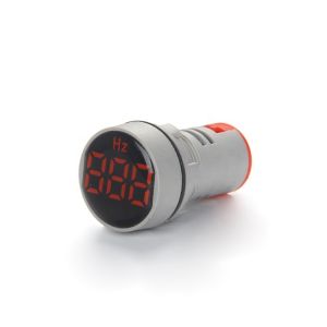 22mm Round Frequency Indicator Meter with crystal cover