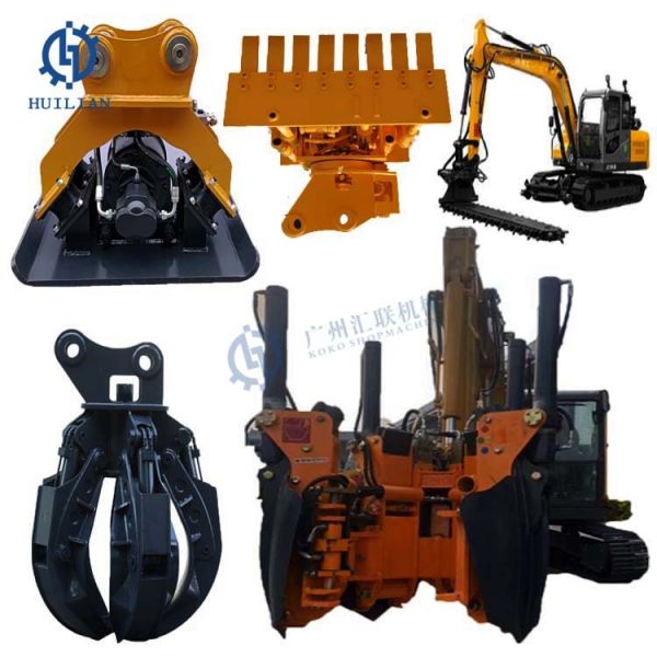 Quality R130 R130-3 R130-5 R130LC-5 R130LVS R130WD-5 5t 6t 7t 10t 12t 14t 15t 20t 28t Excavator Attachment Tree Moving Machine wholesale