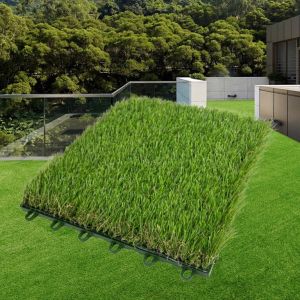 Balcony Lawn Mat Decoration Green Bottom Plate Splicing Board Grass Tiles