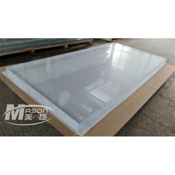 Transparent 40mm Cast Aquarium Acrylic Sheet 7350x3150mm