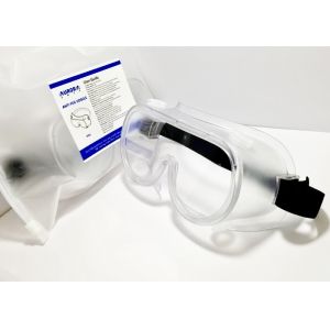 Cheap Transparent Eye Safety Gogglesanti Splash Safety Glasses With Elastic Cord for sale