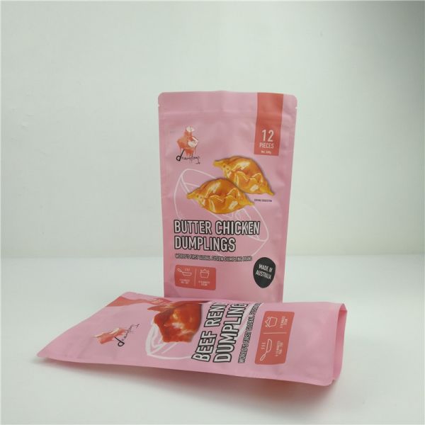 Quality Gravure Printing Cooking Dumpling Edible Packaging Bag Heat Sealed Mylar wholesale