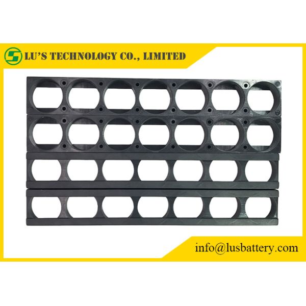 Quality Black Plastic Honeycomb 18650 Holder Hexagonal Cell 21700 Battery Spacer wholesale