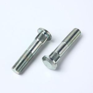 T/ZZB 1669 Heavy Duty Zinc Carbon Steel Wheel Hub Bolts for Auto Parts