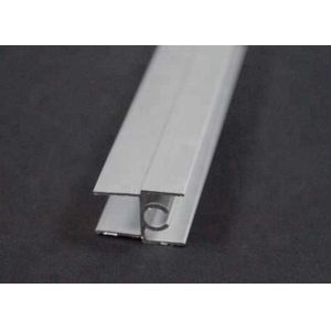 Closet Handle Silver Anodized 6063 T5 Wardrobe Aluminium Profile