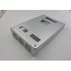 Customized Silk Screen Printing Anodized Aluminum Sheet Metal Processing Chassis