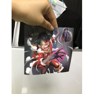 Fabric Plastics 3D TPU Soft Lenticular Printing For Clothing