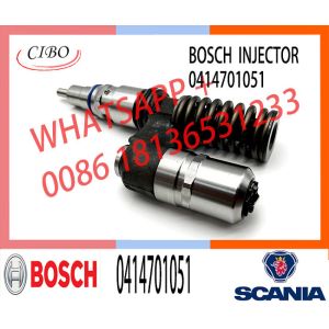 Neutral Common Rail Fuel Injector 0414701072 0414701051 For Scania R440