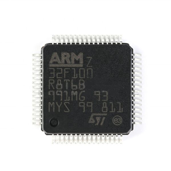 Quality Microcontroller Integrated Circuit IC MCU 32BIT 64KB FLASH 64LQFP STM32F1 STM32F100 STM32F100R8T6B wholesale