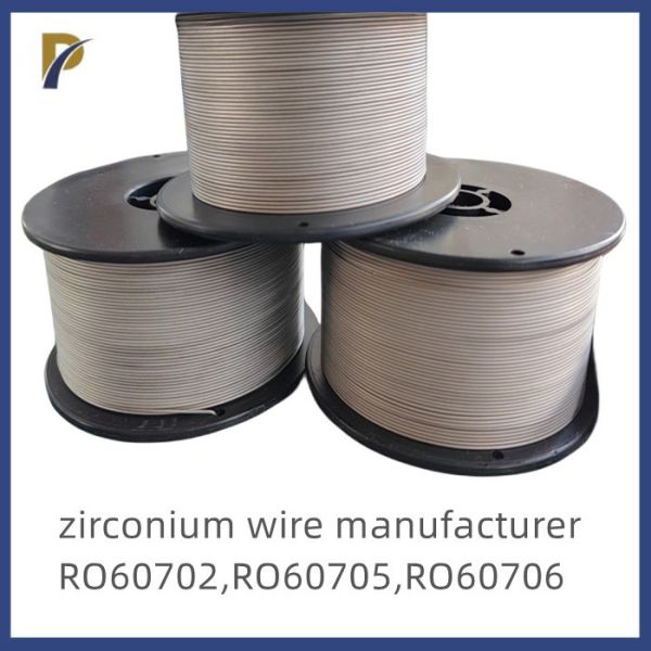 Zirconium Wire Niobium Zirconium Alloy Wire RO60705 RO60706 For Chemical