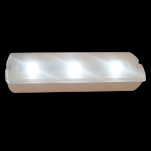 China AC Power Led Emergency Rechargeable Light With Fire Retardant ABS Casing , Light Weight on sale