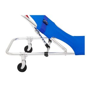 Aluminum Alloy Portable Ambulance Collapsible Stretcher With Castors