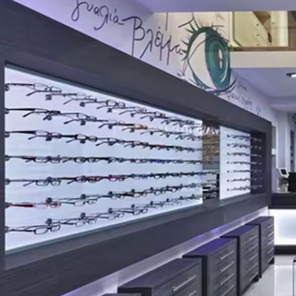 Light Shelf For shop in shop Glasses