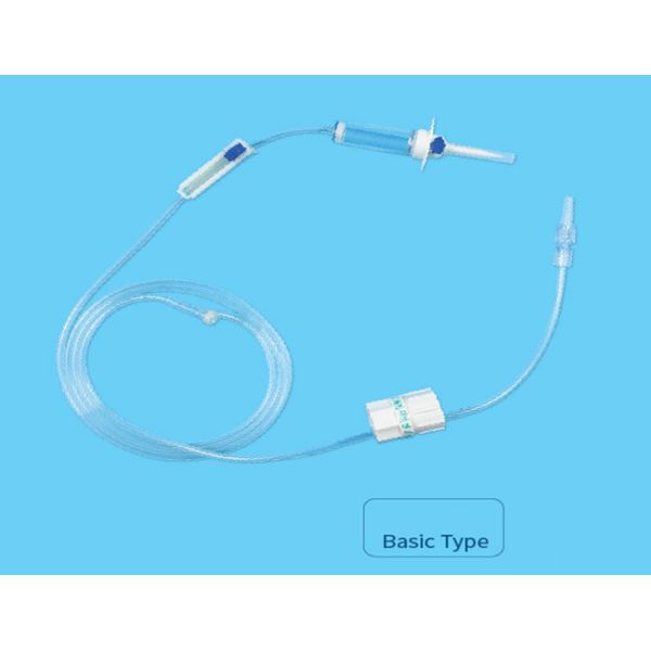 Quality Flow Rate Setting Adjustable Disposable Infusion Set EO Sterilization wholesale