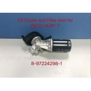 8-97224298-1 ISUZU Engine Parts Oil Cooler And Filter ASM For 4JB1-T