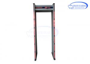 Cheap People Counter Digital Metal Detector Gate  6 Zones For Factory Security Check for sale