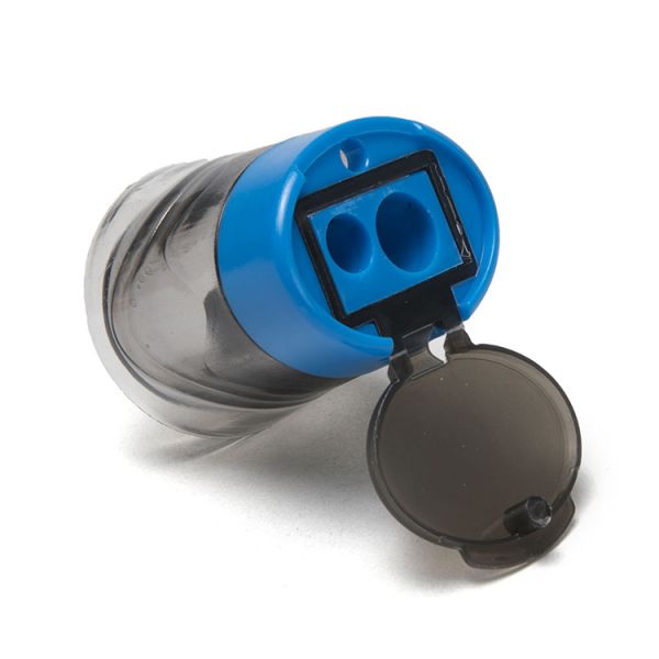 Laser Engraving Logo Office Pencil Sharpener Oval Shape