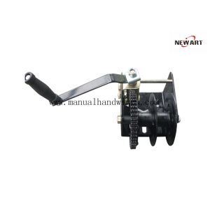 Reel Worm Gear Winch In Greenhouse 2500 lb Manual Winch